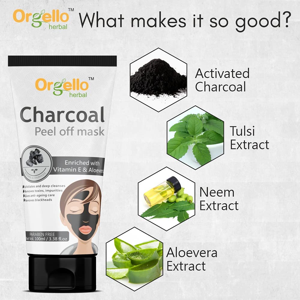 Charcoal Peel off Mask